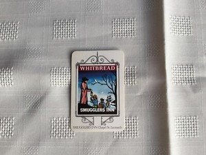 No.22 Smugglers Inn - Maritime Inn Signs by Whitbread & Co 1974