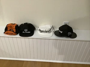 JAGERMEISTER JAGER LIQUEUR LIQUOR HAT CAP LOT CYCLING PAINTERS 5 PANEL DOUBLE - Picture 1 of 19