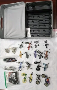 Flick Trix-Tech Deck Finger Bikes Motocross Mountain & BMX Case Extra Parts Tool - Picture 1 of 15