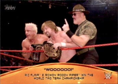 Ric Flair 2015 Topps WWE Woooooo! Card #7 - Image 1 of 2