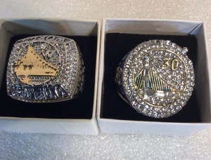 Golden State Warriors Replica Championship Rings 2015 Stephen Curry - Picture 1 of 7