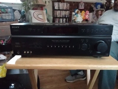 Sony STR-DE598 6.1 Channel Surround Sound AV Receiver AM FM Stereo System Tested - Image 1 of 4