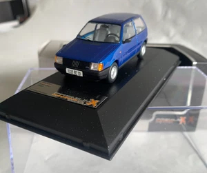 Fiat Uno 1983 1/43 modellino pressofuso Premium X blu metallizzato nuovo con scatola PRD261 - Foto 1 di 11