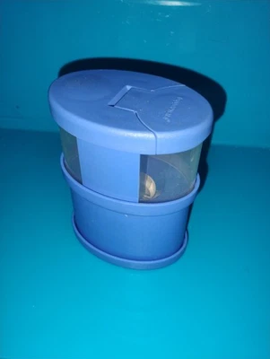 Tupperware Mühle Salz Pfeffer - Orient Express - Blau - Bild 1 von 4