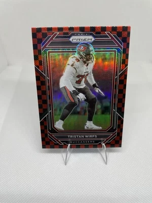 2022 Panini Prizm - Black And Red Checker #277 Tristan Wirfs - Tampa Bay - Image 1 of 2