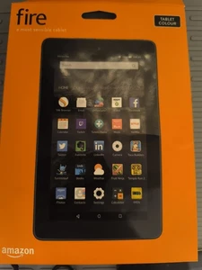 Amazon Fire tablet 8gb storage black - Picture 1 of 3
