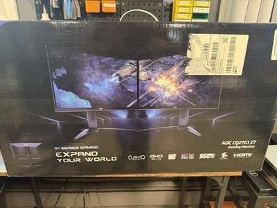 AOC G1 Series 27G15 Gaming Monitor 27-inch Black QHD 2560x1440 144hz - Image 1 of 3