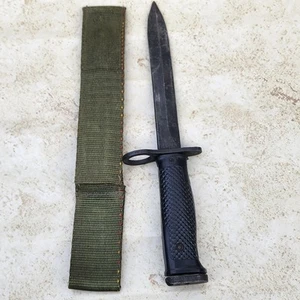 US Military Fighting Knife Bayonet m7 Milpar in US Millitary Sheath 6" Blade - Picture 1 of 7
