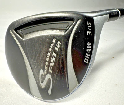 Adams Speedline Fast 12 Draw 3-Wood 15° Graphite Shaft Senior Flex ProLaunch Blu - Image 1 of 4