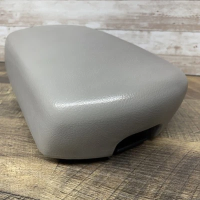 2006-2012 Toyota Rav4 Center Console Vinyl Armrest Top Lid Cover Gray OEM Foto 1 de 4