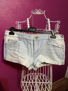 Kurze Hose Shorts Denim Co Helle Jeans Hellblau Größe 42 Hotpants Damen - Bild 1 von 3