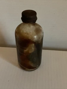 Vintage Glass Bottle With Screw Top 1954 - Picture 1 of 5