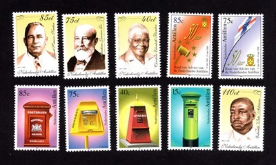 Netherlands Antilles 1998 set of stamps Mi#961-970 MNH CV=13.2$ - Image 1 of 2