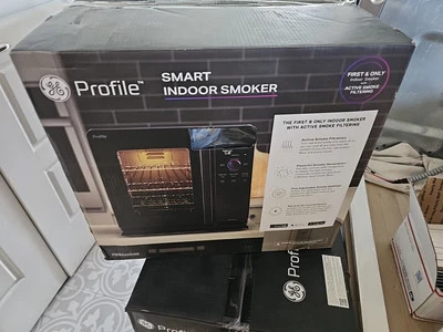 GE Profile 2.1 cu ft Smart Indoor Electric Pellet Smoker w/ Active Filtration - Image 1 of 4