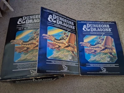 TSR Dungeons & Dragons Master Rules Box Set 1021 D&D Original w/ Box - Read!!! - Image 1 of 3