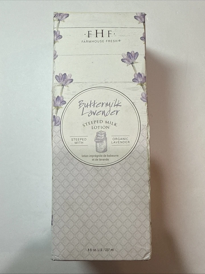 Farmhouse Fresh Buttermilk Lavender Steeped Milk Lotion 2.4 Oz