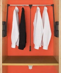 SuperLift 151 Hydraulik 44 Pfund Kleidung Organizer Schrank Kleiderständer, NEU IM KARTON - Bild 1 von 7