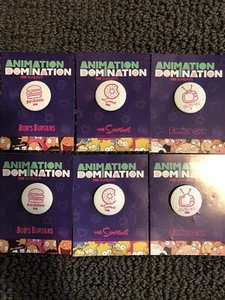 San diego Comicon Animation Domination Buttons - Picture 1 of 4