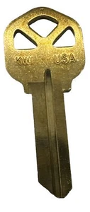 KW1, Kwikset Key Blank - Uncut NOS - Picture 1 of 9