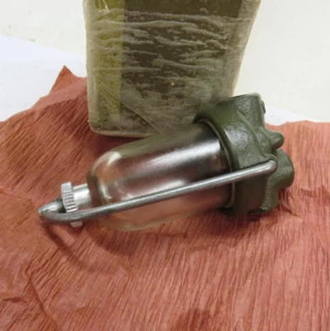 Filtro de combustible universal en línea para tazón de vidrio vintage para automóvil camión #F381X1 - Imagen 1 de 2