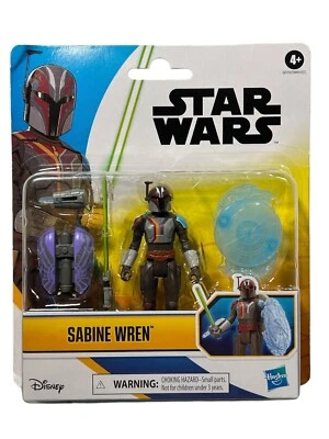 Star Wars Epic Hero SABINE WREN Sable de Luz Verde *NUEVO* 4" 2024 Ahsoka Rebels Nuevo Foto 1 de 4