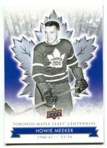 2017 Toronto Maple Leafs Centennial Howie Meeker Card #70 - Picture 1 of 1