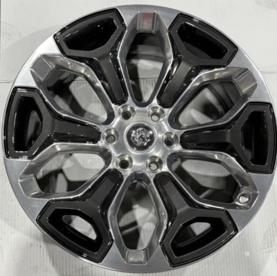 22" x 9" Dodge Ram 1500 2020 2021 2022 2023 2024 OEM Wheel Rim 5YD621UWAB 2685 - Image 1 of 4