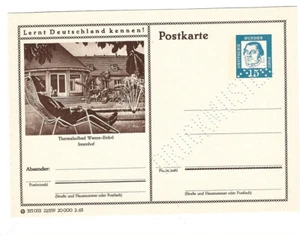 P 81 Picture Postcard Hot 15 Penny Luther Tub Eickel Thermal Bath - Picture 1 of 1