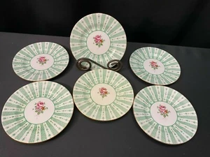 Crown Staffordshire "F9403" England ~ Set of 6 ~ Bread Plates ~ 6 1/4" - Picture 1 of 10