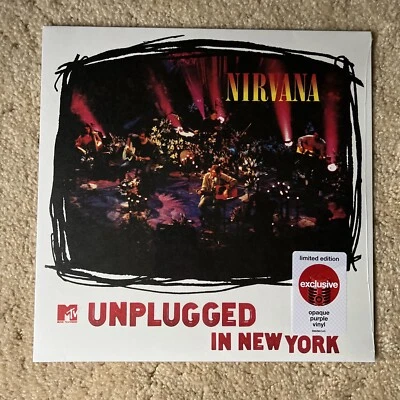 Nirvana MTV Unplugged (Target Exclusive, Vinyl LP Record) Opaque Purple - Image 1 of 2