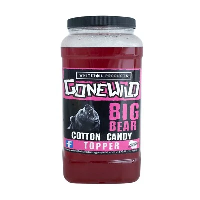 Whitetail Products Gone Wild, Topper de algodón de azúcar, atractivo para oso, 1 galón Foto 1 de 4