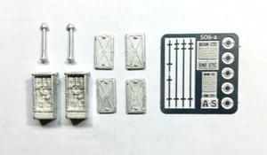 N Scale GRS Type Relay Cabinets Kit for Model Railroad by Century Foundry (508) - Picture 1 of 2