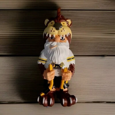 Camiseta deportiva Boston Bruins NHL Team Garden Gnome Bear Forever Collectables 11"" Foto 1 de 4