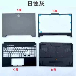 Back Cover Bezel Pamlrest Bottom Cover for Asus FA507R FX507Z FX517 Black - Picture 1 of 6