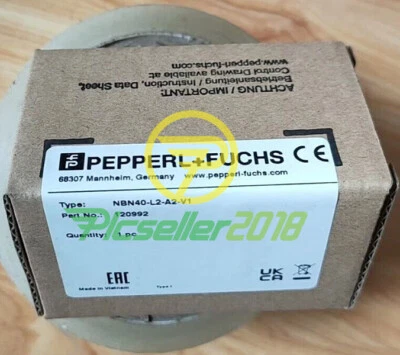 1PCS New Pepperl+Fuchs NBN40-L2-A2-V1 Proximity Switch Sensor Fast Shipping - Image 1 of 3