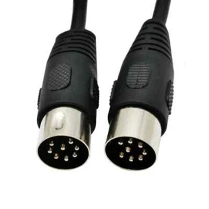 Footswitch Replacement Cable for Peavey Sanpera and Others 16 Ft 8 Pin Large Din - Picture 1 of 3