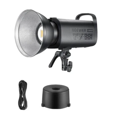 Neewer 150W 5600K Dimmable LED Video Light, Bowens Mount  Continuous Lighting - Image 1 of 4