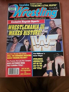 Inside Wrestling - Juli 1987 Wrestlemania III Hulk Hogan Andre The Giant & mehr! - Bild 1 von 3