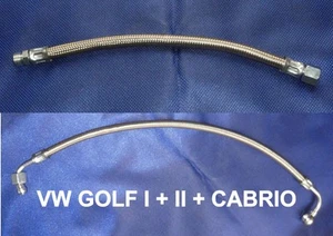 VW Golf I Benzinleitungskit Benzinleitungen Edelstahl Kunststoff DX GTI Motor - Bild 1 von 1