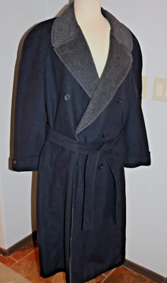 Abrigo largo vintage de lana de cachemir Mark Shale para hombre Foto 1 de 4