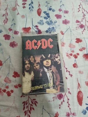 AC DC Highway To Hell CLAMSHELL AUDIO CASSETTE INDIA IMPORT Indian Tape - Image 1 of 4