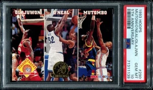 PSA 10 GEM MINT 1993 HOOPS 5th ANNIVERSARY SHAQUILLE O'NEAL MUTOMBO HAKEEM #290 - Picture 1 of 1