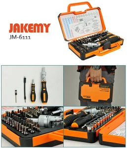 JM-6111 69 in 1 Multipurpose Precision Screwdriver Set Hardware Tool KIT Repai - Picture 1 of 4