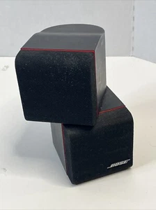 Bose Redline Double Cube Array Speakers Lifestyle Acoustimass Black Swivel - Picture 1 of 6