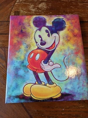 HALLMARK DISNEY Mickey Mouse “Create Your Own” Album Scrapbook,Photos  - New - Image 1 of 4