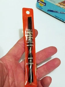 Vintage NOS HOLZ Bohrer Wood Working 3/8" Drill Bit Made in Germany New in Pack - Picture 1 of 5