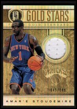2011-12 Panini Gold Standard Gold Stars Materials #9 Amare Stoudemire Jersey/149