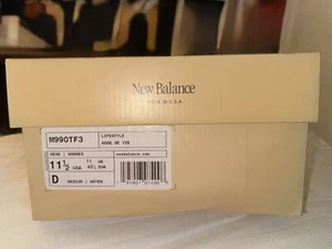 Size 11.5 - New Balance Teddy Santis x 990v3 Made in USA Scarlet Marblehead - Picture 1 of 7