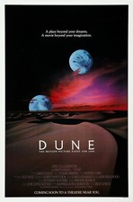 Dune (1984) Movie Poster Advance  Version A, Original, SS, Unused, NM, Rolled