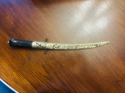 Antique Vintage Swedish  C.W. DAHLGREN Eskilstuna Hunting Fighting Knife - Image 1 of 4